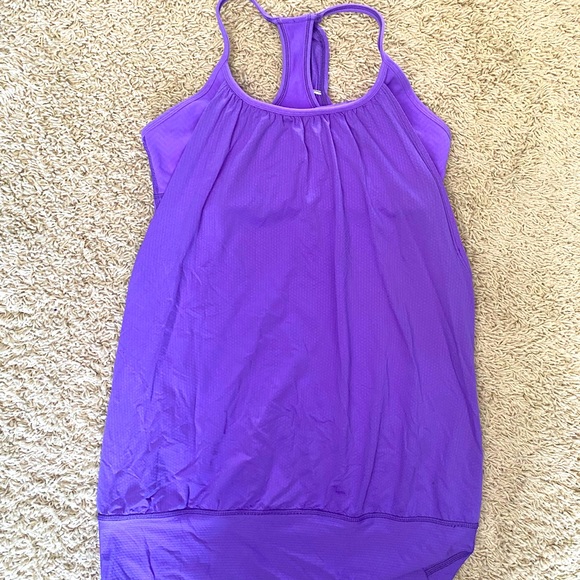 Purple Lululemon Tank - Picture 1 of 4